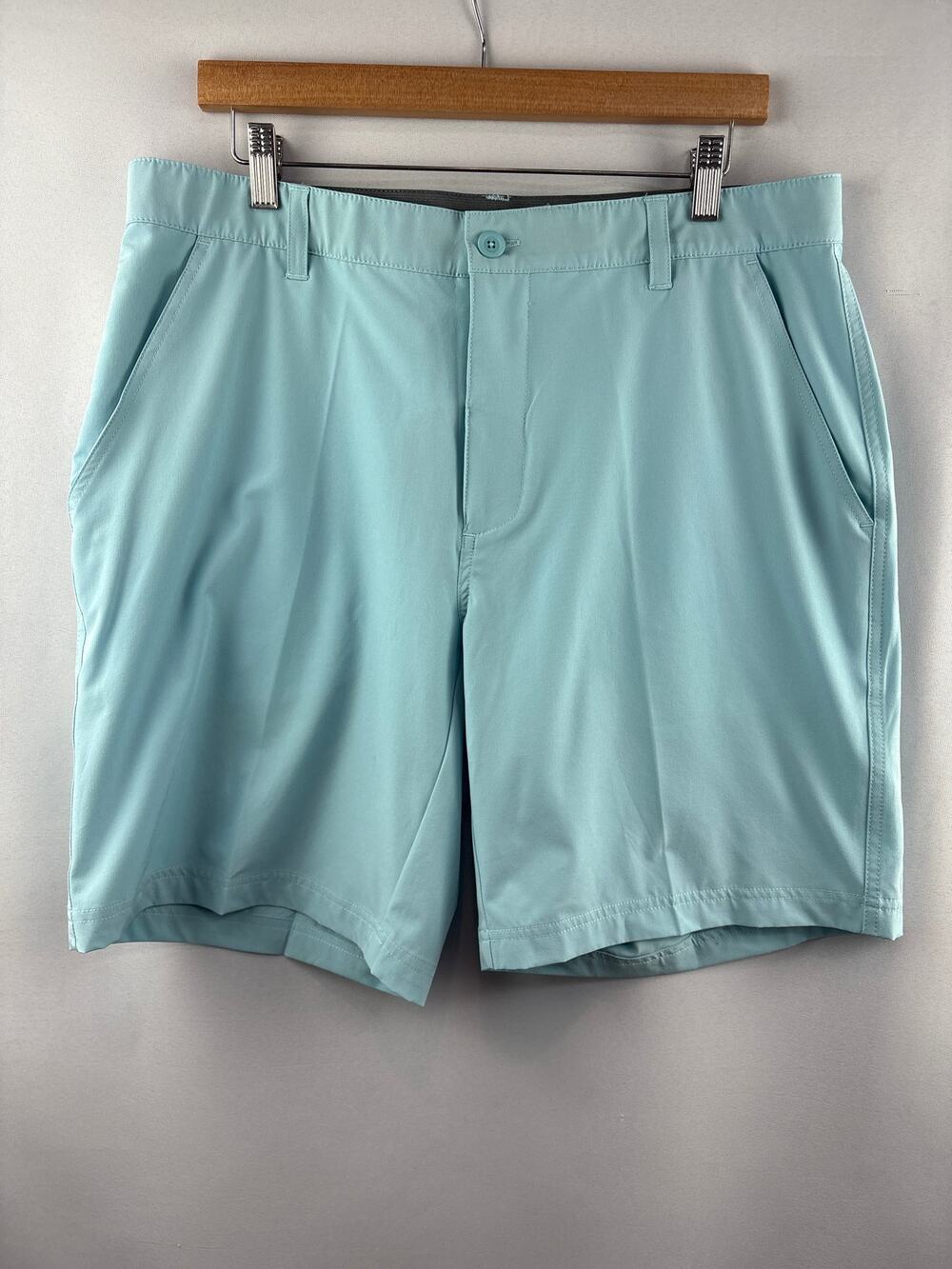 Men’s Swannies Size 36 Sky Blue Golf Shorts